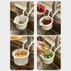 Hanging Kitchen Sink Food Catcher Basket, Corner Strainer for Food