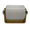 Slide Gate Guide Roller 3" White Hard Nylon UHMW Rollers
