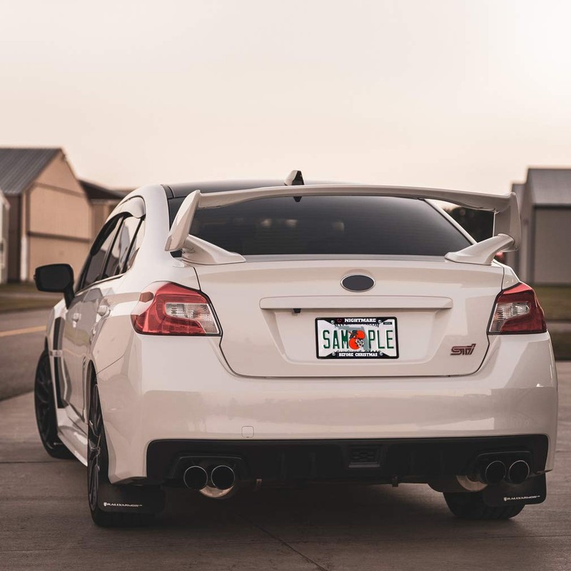 Fastasticdeals Metal Insert License Plate Frame Nightmare Before Christmas Weatherproof