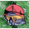 Taxi Cab Christmas Ornament San Francisco Cab Taxi Car (C11)