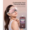 RENPHO Eye Massager w/Heat for Migraine Temple Eye Care Bluetooth