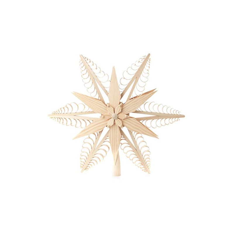 Dregano Star Tree Topper Star Ornament Made in Germany