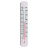 215mm White Greenhouse Thermometer - Accurate Room Thermometer For Home