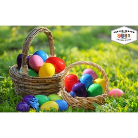 Toy Filled Easter Eggs Filled with Pull-Back Vehicles Cars Trucks Surprise Egg for Kids Boys and Girls