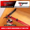 Stair Tread Template Tool, Stair Gauge Set Shelf Layout Measuring