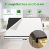 Acrylic Cutting Board with Counter Lip | 60% Thicker &