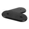 2 Pcs AC Delete Firewall Hole Plug Aluminum Car AC