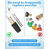 FurnyQuaint Shooter Tip M5 Twist Nozzle, Long Range Soap Nozzle,