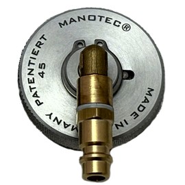 MANOTEC Adaptor No. 45 W Brake Bleeding Adaptor Made in Germany Angled Version