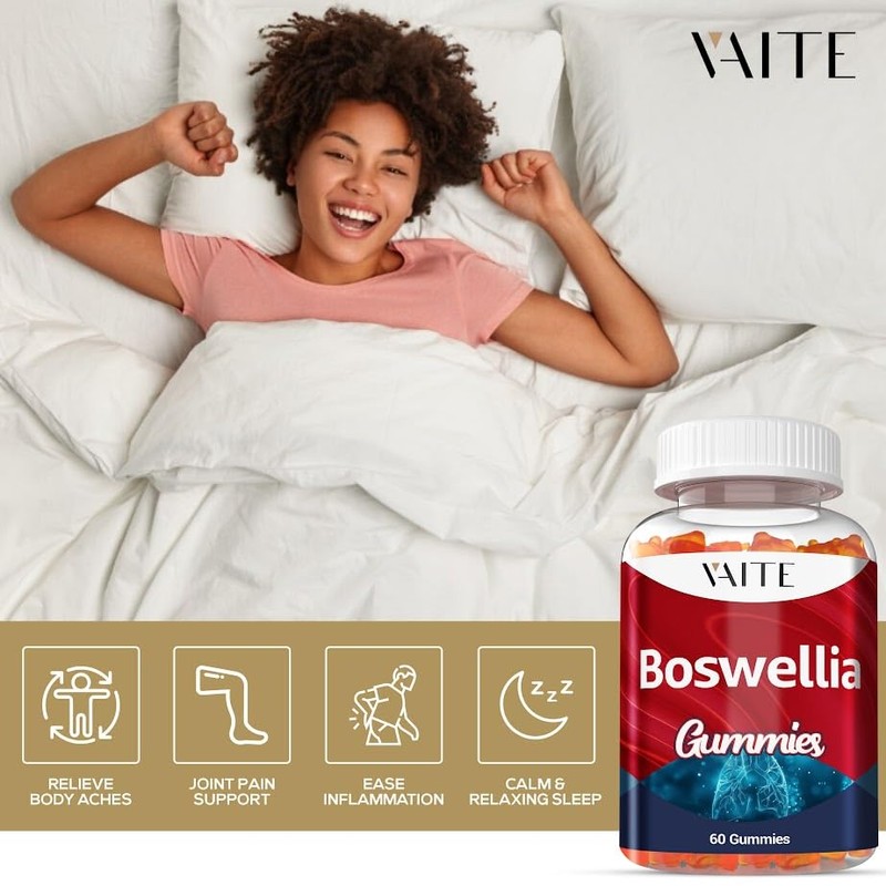 VAITE Boswellia Serrata Extract Gummies 1200mg – Joint Support Supplement