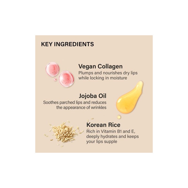 Melixir [Melixir]Vegan Lip Treatment 15g (6 colors)