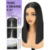 NOSTLAGIA Glueless Wigs Pre Plucked Pre Cut for Beginners Synthetic