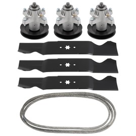 OCPTY Lawn Mower Deck Rebuild Kit 54", Mower Blade Rebuild Kit Fit for Cub Cadet MTD 54" SLT 1554 SLTX 1054, for Troy Bilt, for Super Bronco, for White Outdoor