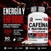 Cafeína Platinum 210mg Fórmula con Taurina, Magnesio y Complejo B