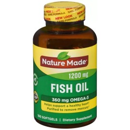 Nature Made Fish Oil 1200 mg Softgels 100ct