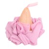 Bath Shower Scrubber Hair Eraser Sponge Deep Cleansing Fine Mesh