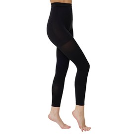 Compression Legging Women Men,20-30mmHg Medical lipedema Compression Tights,Footless Compression Socks Supports Stockings Waist High Compression Pantyhose for Varicose Veins Edema Flight Post Surgery