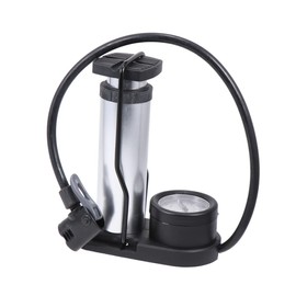 Outanaya Mini Bike Tire Pump Portable Floor Pump High-Pressure Universal Valves for Bike Car Random Color