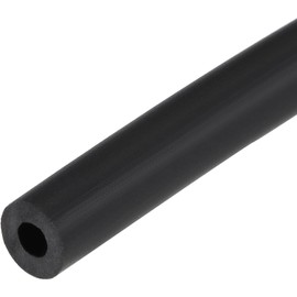 Lubricant Hose Fuel Line Hose Inner Diameter 0.16 inch (4 mm) Outer Diameter 0.3 inch (8 mm) Rubber Water Hose Tube Fuel Pipe Rubber Black Total Length 1 M