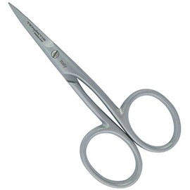 Stainless Steel Curved Scissors for Nail, Cuticle and Embroidery - Tenartis Made in Italy