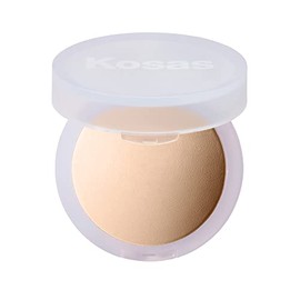 Kosas Polvo fijador de Cloud Set | Control de brillo suavizante, (Sheer Light Medio)