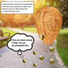 DECYOOL 2 Pack Wasp Nest Decoy Wasp Deterrent for Hornets