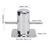 316 Stainless Steel Single Mooring Bitt Heavy Duty Cross Bollard