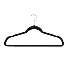 RagaBasics, Set de 50 Ganchos Metalicos Cubiertos con Terciopelo, Perchas de Alta Calidad, Gancho con Rotacion 360°, Ganchos Antideslizantes y Resiste
