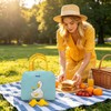 Bolsa Térmica Para El Almuerzo Con Diseño Pato, Gran Capacidad