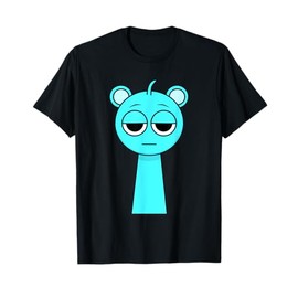 Sky Blue front | Horror Sky Blue Back Sprunky | Jevin Simon T-Shirt