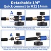 FENG PAI Foam Cannon for Pressure Washer with Dual Connector