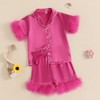 Ayalinggo Toddler Silk Pajamas Baby Kids Girl Satin Summer Pjs