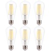 FLSNT 7W LED Edison Bulbs, 60W Equivalent, 90+ High CRI,