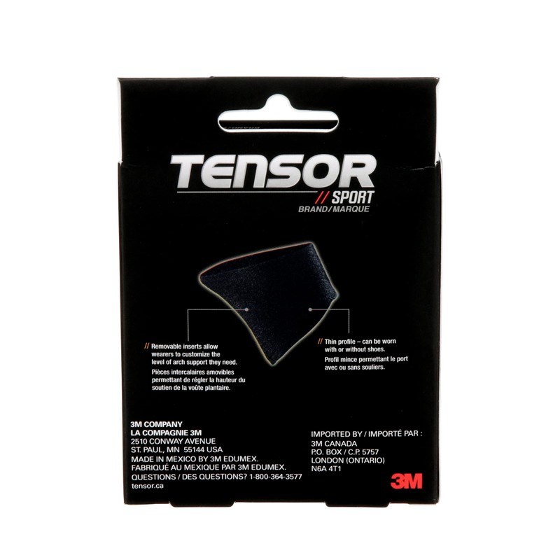 Tensor Therapeutic Arch Support - Adjustable - Right and Left
