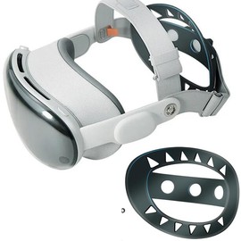 Coyktonty TPU Decompression Head Pad Balanced/Headband for Vision Pro,Comfort Pressure-Relief Head Strap Protective Cushion