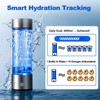 Frillize Hydrogen Water Bottle -420ml, 3-Minute Portable Electrolysis Hydrogen Generator