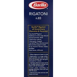 Barilla Pasta Rigatoni, 16 Ounce