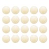 sourcing map 20pcs Nylon Bearing Balls 1" 25.4mm Solid Plastic