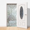 A-Plus Star Semi-Transparent Entrance Interior Fly Screen Door Curtain White