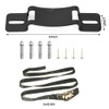 Propane Tank Holder ，Cylinder Wall Mounted Brackets, Ratchet Straps（6.6ft ）,