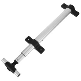 TENDYCOCO Telescoping Handle Replacement 36.4 Inch Aluminum Alloy Single-Tie Pull Rod Luggage Accessory for Suitcase Travel Bags Makeup Cases