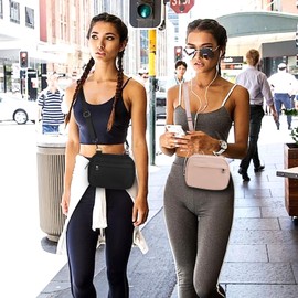 MAXTOP Small Crossbody Bags for Women Belt Bag Fanny Pack with Adjustable Strap, Cute Pink, Small, Small Crossbody Bag