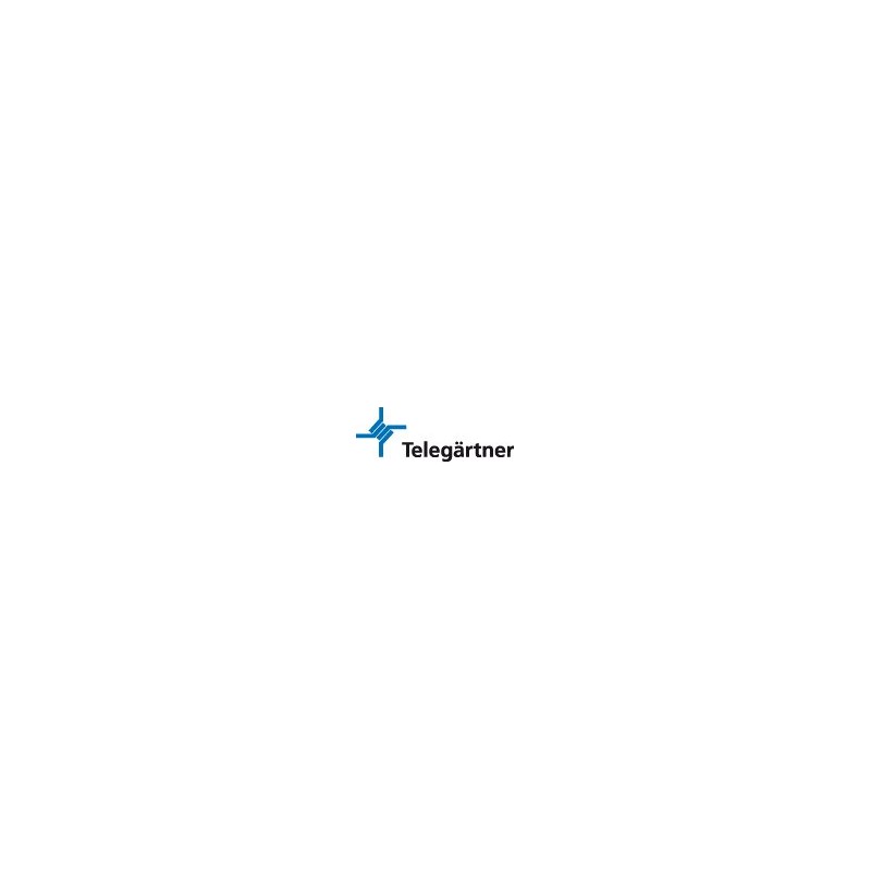 Telegärtner J00026A2000 Field Mounting RJ45 Connector for AWG24/1-AWG22/1 AWG27/7-AWG22/7 (9,