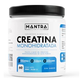 Creatina Monohidratada De 300 Gramos Mantra Nutrition