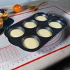 Bakexcel Non-Stick Jumbo Muffin Pans, 3.5" 6-Cup Set of 2