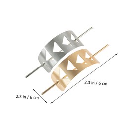 OHPHCALL Mini Hair Clips for Women Stick Hairpin Bun Clips Bun Holder for Hair Simple Unique Design