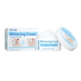 EELHOE Body Cream Whitening and Moisturizing for Neck Back Legs Elbows Underarms Refreshing Smoothness for Stain RemovalSize: 100g