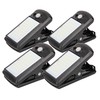 4 Pack Solar Motion Sensor Security Umbrella Light,Clip on Lights
