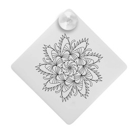 'Lineart Doodle ' Suction Cup Car Window Sign (CG00028644)