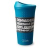 GoSili To-Go Cup with Lid – Teal, 16oz.